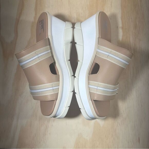 Sorel Joanie III Beige Slide Sandals Women’s Size 8 New in Box - Picture 4 of 7